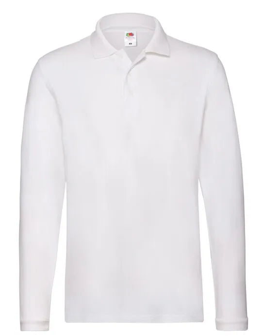 Mens Premium Long Sleeve Polo 63310 - - Customisable Polos