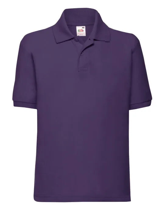 Kids 65/35 Polycotton Polo Shirt – 63417 - - Customisable Polos