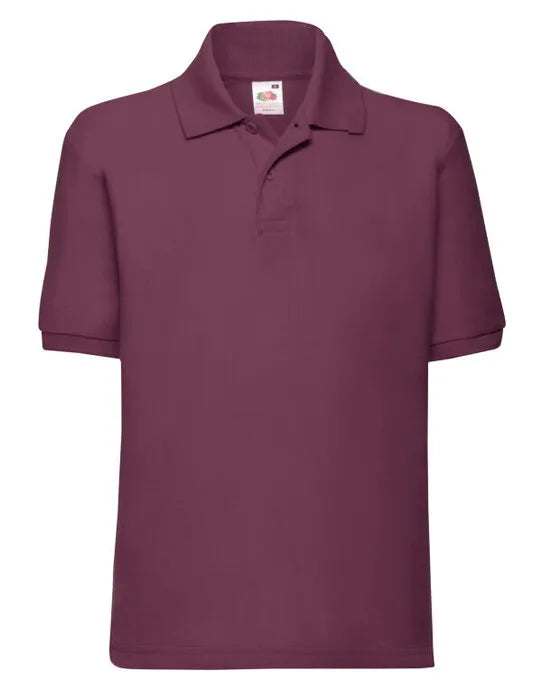 Kids 65/35 Polycotton Polo Shirt – 63417 - - Customisable Polos