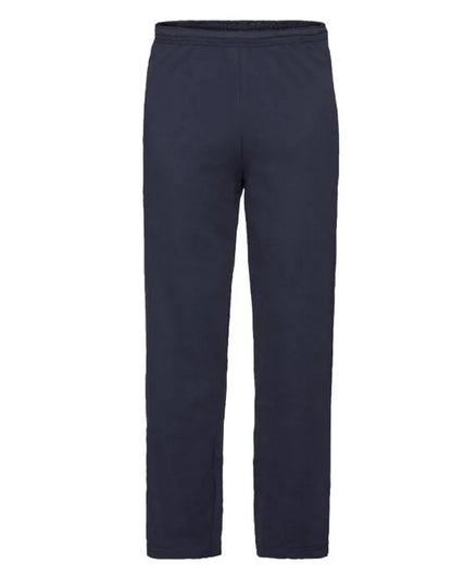 Mens Lightweight Open Hem Jog Pants 64038 - Deep Navy - Customisable Joggers