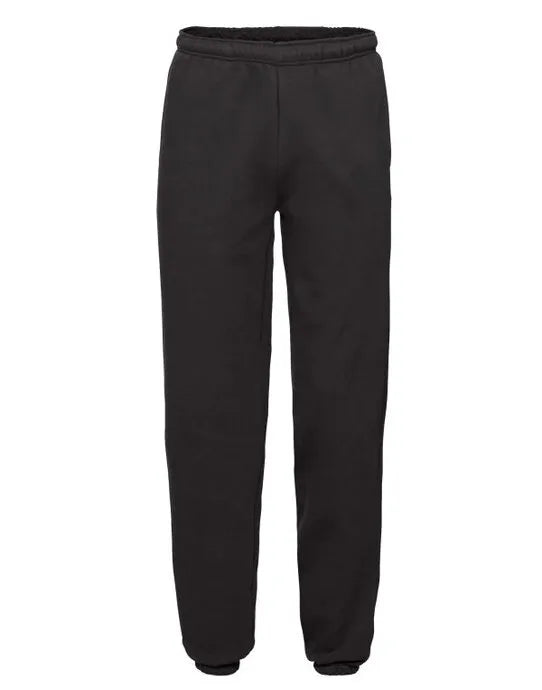 Mens Premium Elastic Cuff Jog Pants 64040 - Black - Customisable Joggers