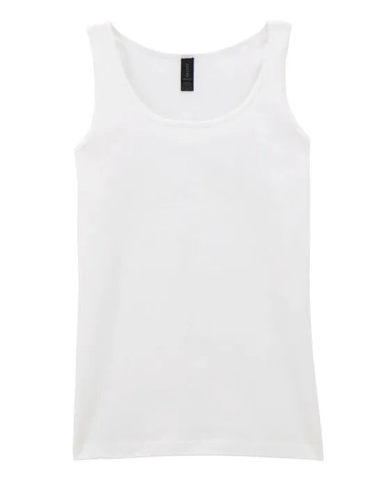 Gildan Softstyle Ladies Tank Top 64200l - - Customisable T-Shirt