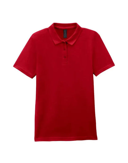 Gildan Sstyle Ladies Double Pique Polo 64800L - - Customisable Polos