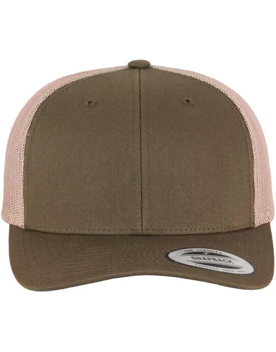 Flexfit By Yupoong Flexfit Retro Trucker Two Tone Cap 6606t - - Customisable Caps