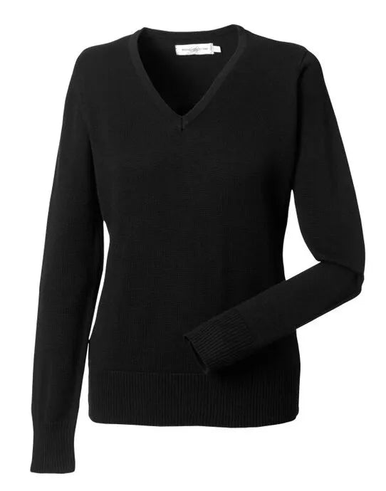 Russell Collection Ladies VNeck Pullover 710f - - Customisable Corporate Wear