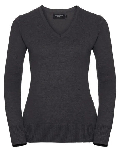 Russell Collection Ladies VNeck Pullover 710f - - Customisable Corporate Wear