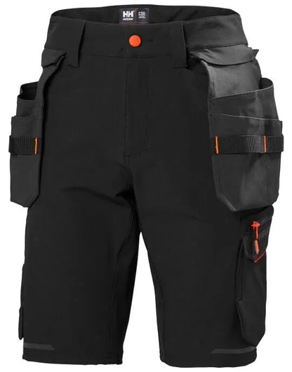 Helly Hansen Kensington Service Shorts 77578 - Black C58 - Customisable Shorts