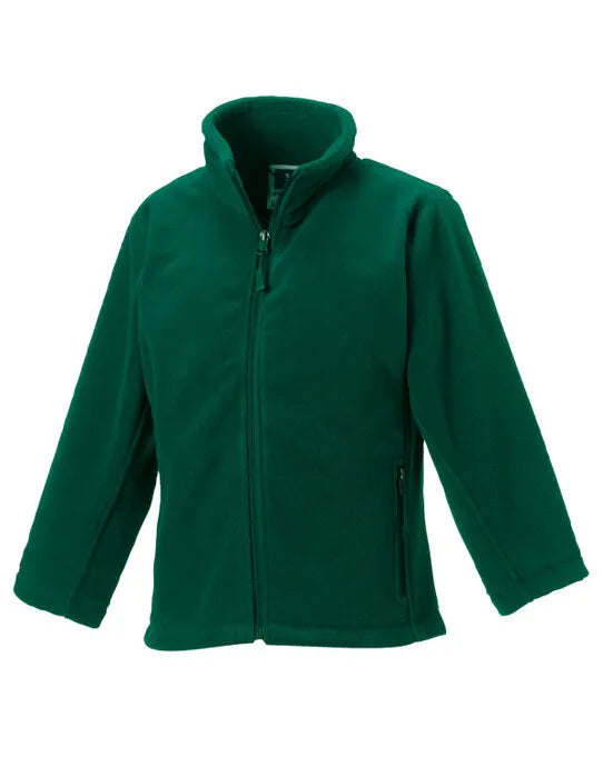 Russell Kids Full Zip Outdoor Fleece 8700B - - Customisable Fleece