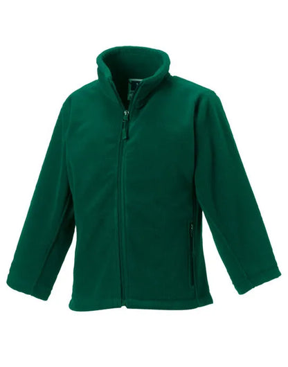 Russell Kids Full Zip Outdoor Fleece 8700B - - Customisable Fleece