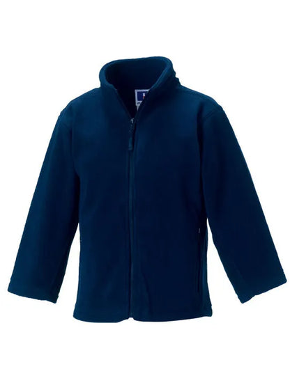 Russell Kids Full Zip Outdoor Fleece 8700B - - Customisable Fleece