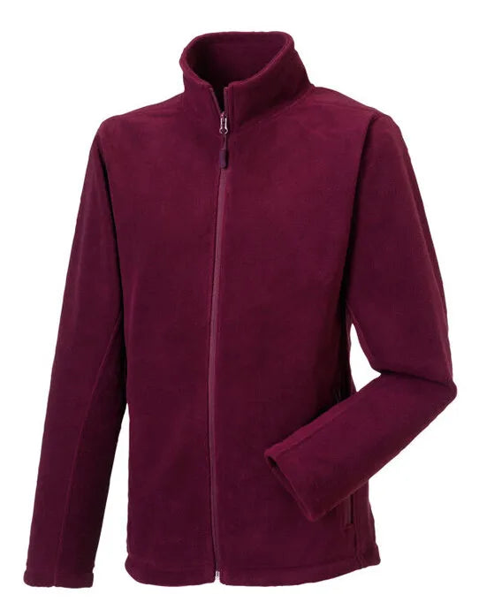 Russell Mens Full Zip Outdoor Fleece 8700M - - Customisable Fleece