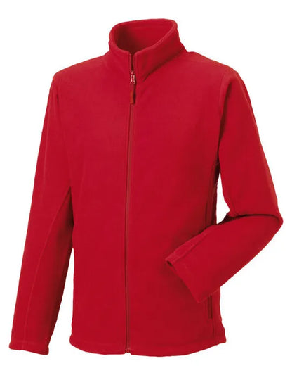 Russell Mens Full Zip Outdoor Fleece 8700M - - Customisable Fleece