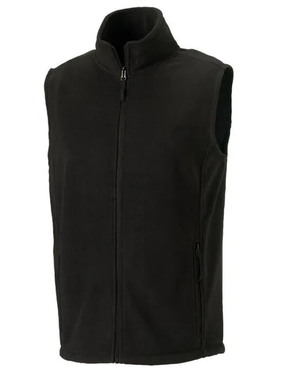 Russell Mens Outdoor Fleece Gilet 8720M - - Customisable Bodywarmers