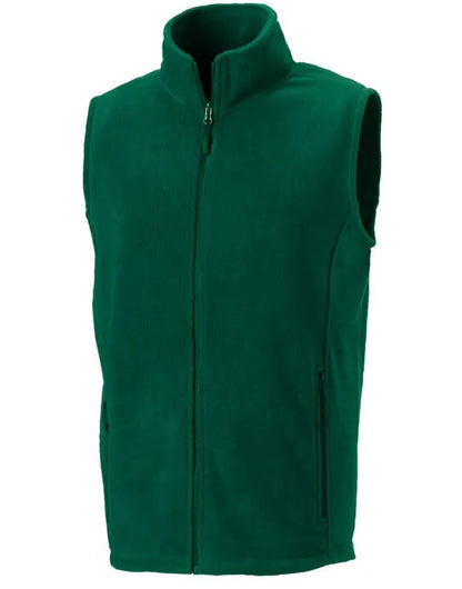 Russell Mens Outdoor Fleece Gilet 8720M - - Customisable Bodywarmers