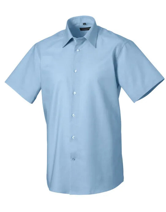 Russell Collection Mens SS Tailor Oxford 923M - - Customisable Shirts
