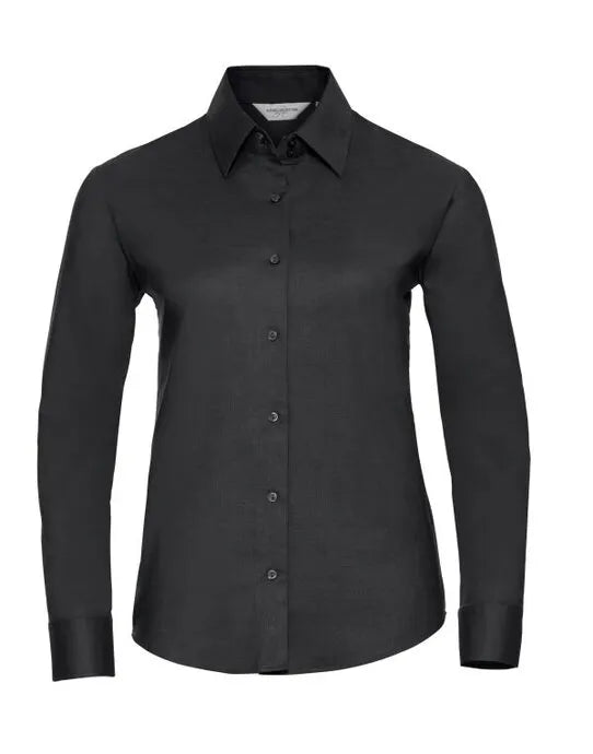 Russell Collection Lady LS Tailor Oxford 932F - - Customisable Shirts
