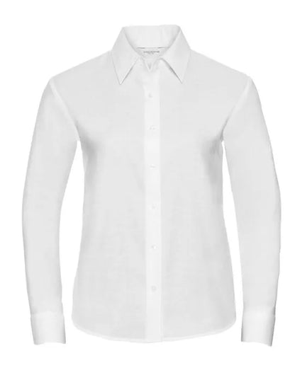 Russell Collection Lady LS Tailor Oxford 932F - - Customisable Shirts