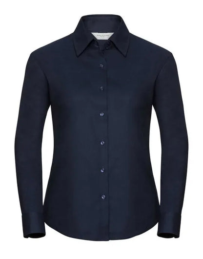 Russell Collection Lady LS Tailor Oxford 932F - - Customisable Shirts