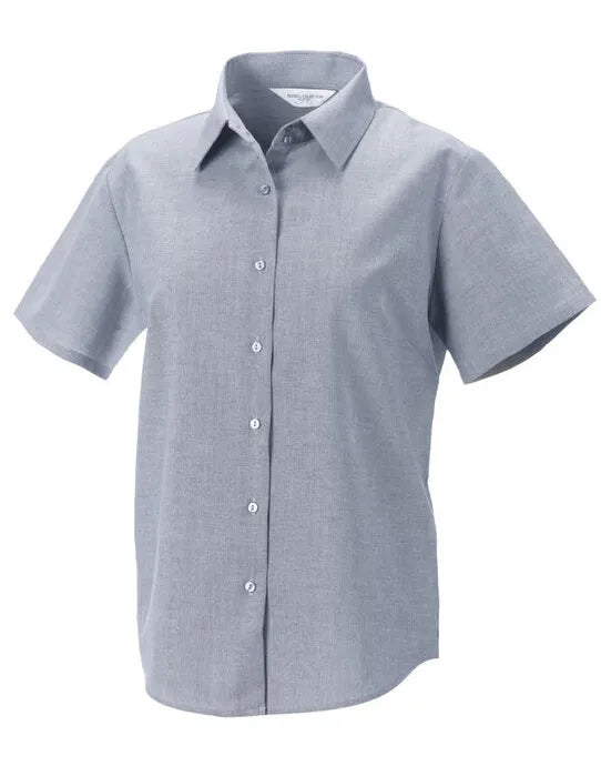 Russell Collection Lady SS Tailor Oxford 933F - - Customisable Shirts