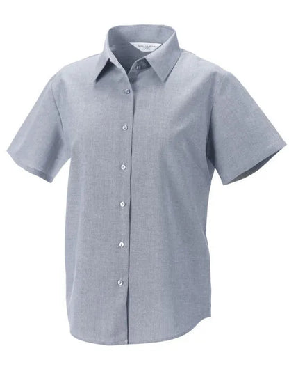 Russell Collection Lady SS Tailor Oxford 933F - - Customisable Shirts