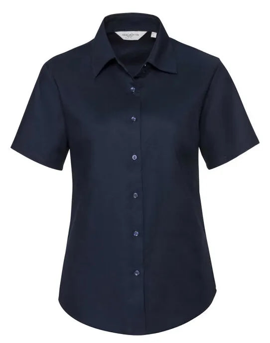Russell Collection Lady SS Tailor Oxford 933F - - Customisable Shirts