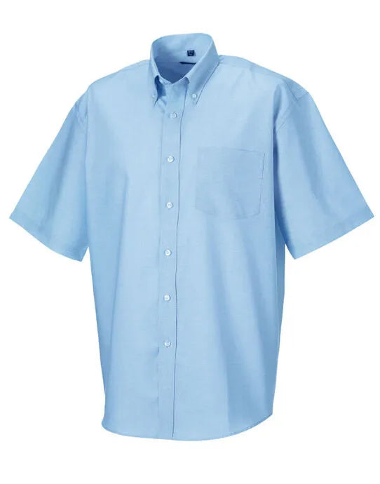 Russell Collection Men SS Classic Oxford 933M - - Customisable Shirts