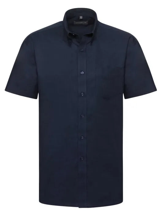Russell Collection Men SS Classic Oxford 933M - - Customisable Shirts