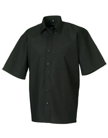 Russell Collection Men SS Classic Poplin 935M - - Customisable Shirts