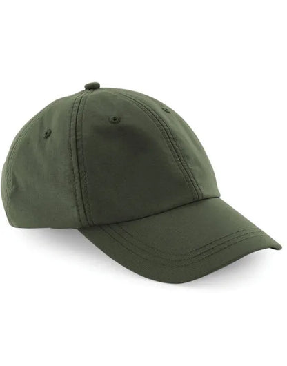 Beechfield Outdoor 6 Panel Cap B187 - Olive O S - Customisable Caps