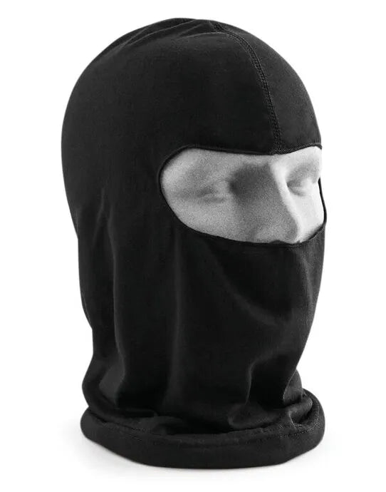 Beechfield Microfibre Balaclava B225 - Black O S - Customisable Balaclavas