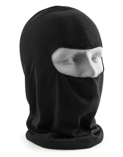 Beechfield Microfibre Balaclava B225 - Black O S - Customisable Balaclavas