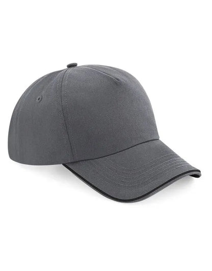 Beechfield Authentic 5 Panel Piped Peak B25C - - Customisable Caps