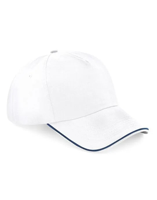 Beechfield Authentic 5 Panel Piped Peak B25C - - Customisable Caps