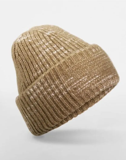 Beechfield Chunky Knitted Patch Beanie B330R - - Customisable Beanies