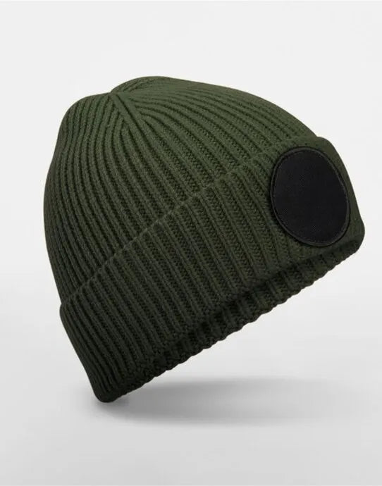 Beechfield Circular Fashion Patch Beanie B332R - - Customisable Beanies