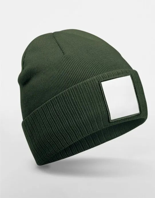 Beechfield Appliqu√© Patch Beanie B337R - - Customisable Beanies