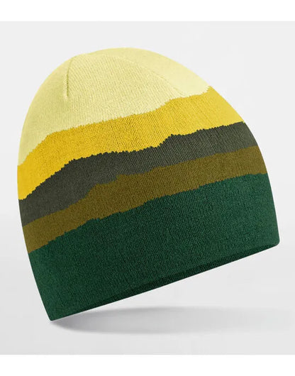 Beechfield Mountain Peaks Pull On Beanie B394R - - Customisable Beanies