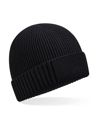 Beechfield Organic Cotton Patch Beanie B438N - - Customisable Beanies