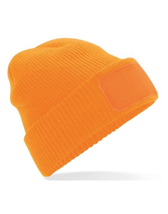 Thinsulate™ Patch Beanie - B440 - Fluoresent Orange