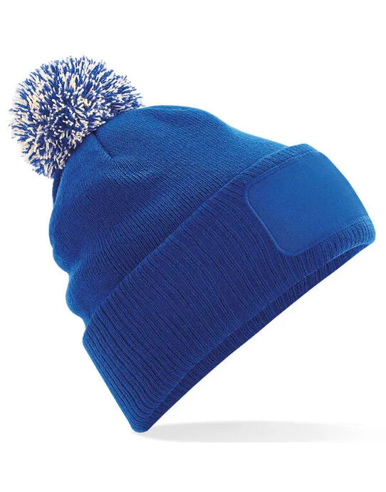 Beechfield Snowstar® Patch Beanie – B443 - - Customisable Beanies