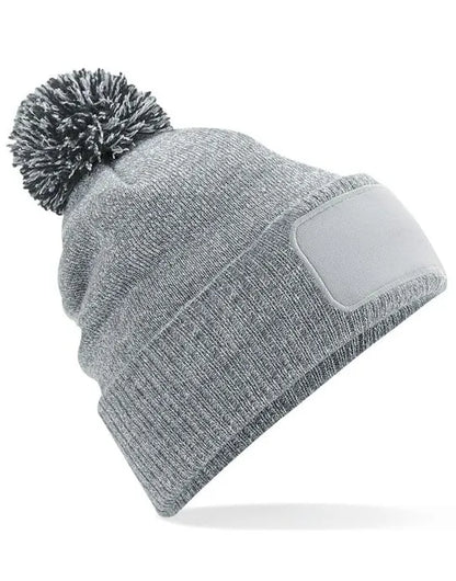 Beechfield Snowstar® Patch Beanie – B443 - - Customisable Beanies