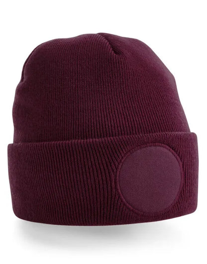 Beechfield Circular Patch Beanie B446 - - Customisable Beanies