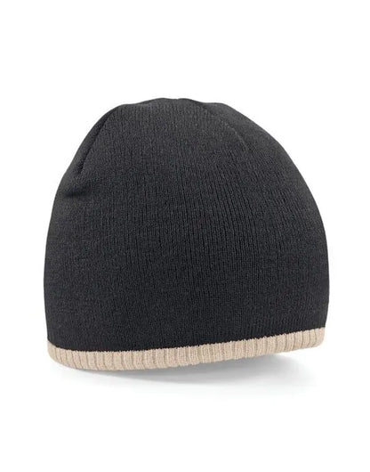 Beechfield Two-Tone Pull On Beanie B44C - - Customisable Beanies