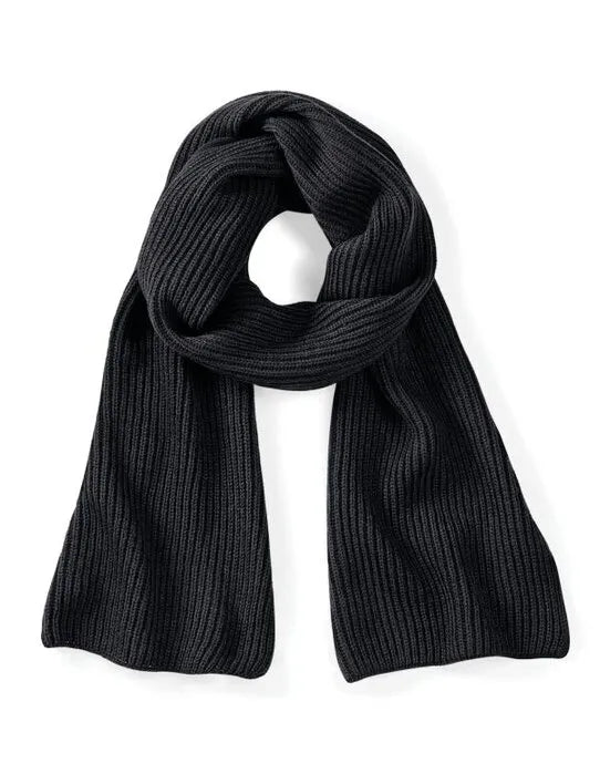 Beechfield Metro Knitted Scarf B469 - - Customisable Scarf