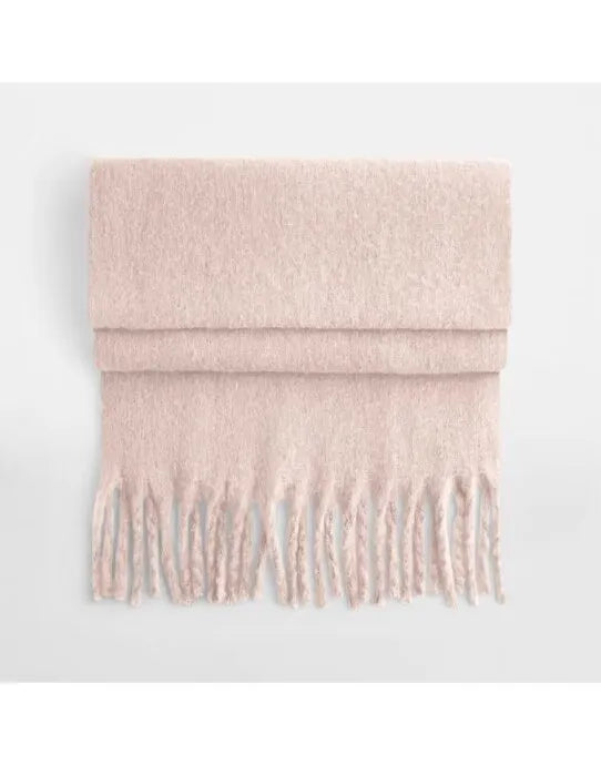 Fluffy Scarf - B496R - - Customisable Scarves And Neckwear