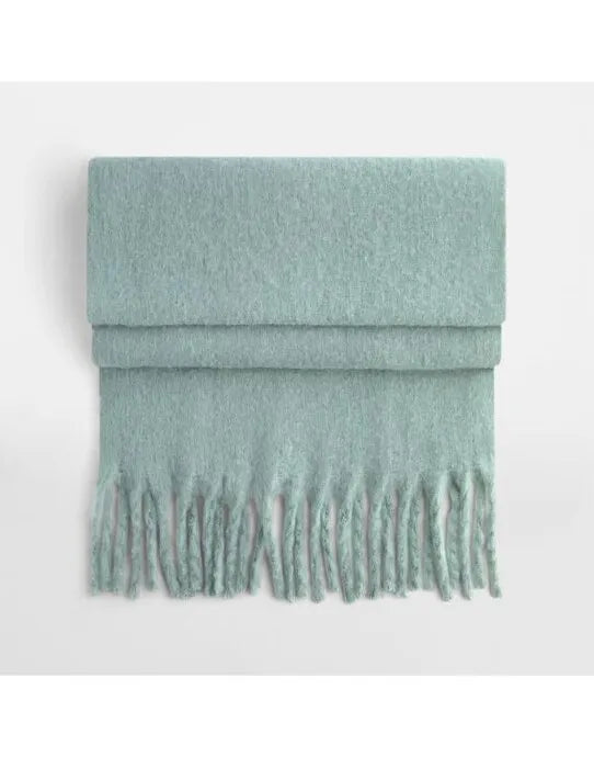 Fluffy Scarf - B496R - - Customisable Scarves And Neckwear