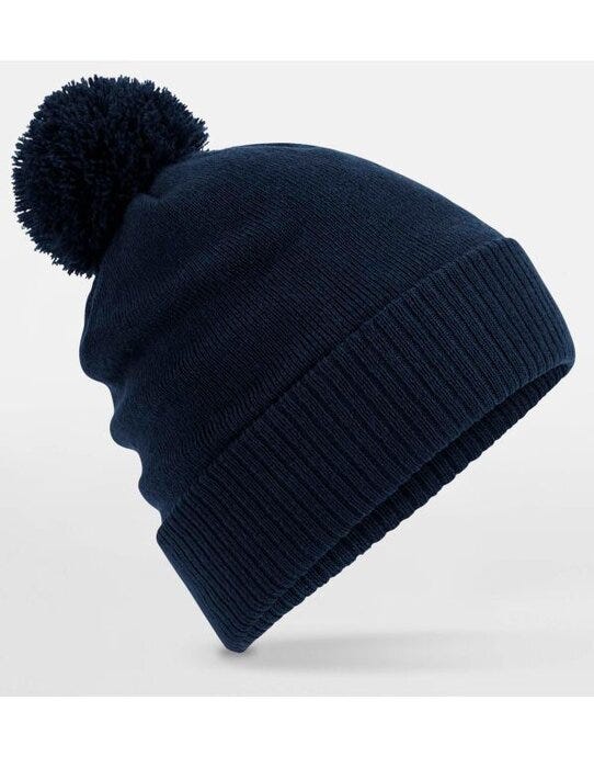 Water Repellent Thermal Beanie – - B502 - French Navy O S - Customisable Beanies