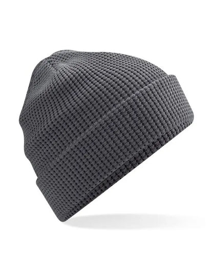Beechfield Organic Cotton Waffle Beanie B52N - - Customisable Beanies
