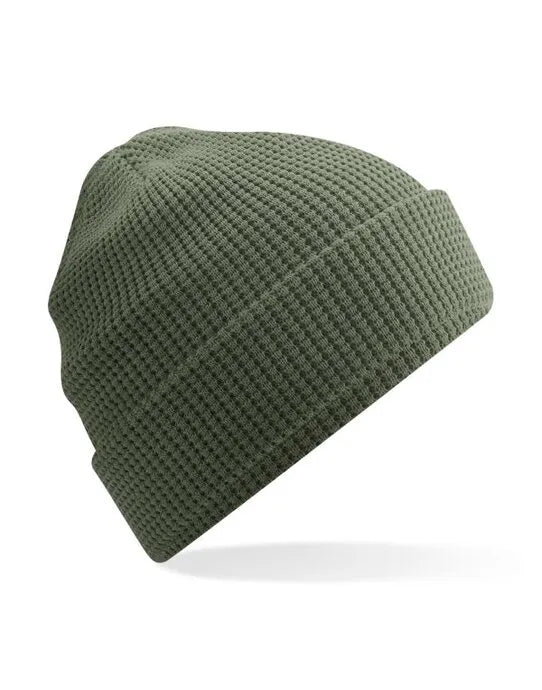 Beechfield Organic Cotton Waffle Beanie B52N - - Customisable Beanies