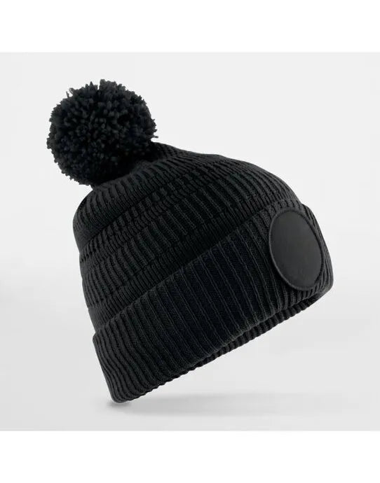 Fan Patch Beanie - B530R - - Customisable CAPS &amp; HATS